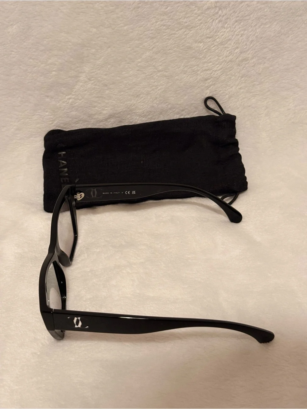 Chanel 3474S (C501) Black Cat-Eye Eyeglasses